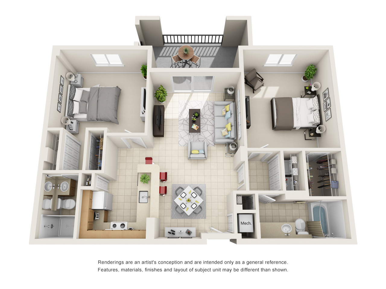 B2 - Corsica floor plan